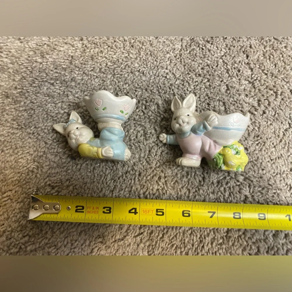 Vintage Ceramic EASTER EGG HOLDER (set of 2 ) 🐰🐣 - Picture 5 of 5